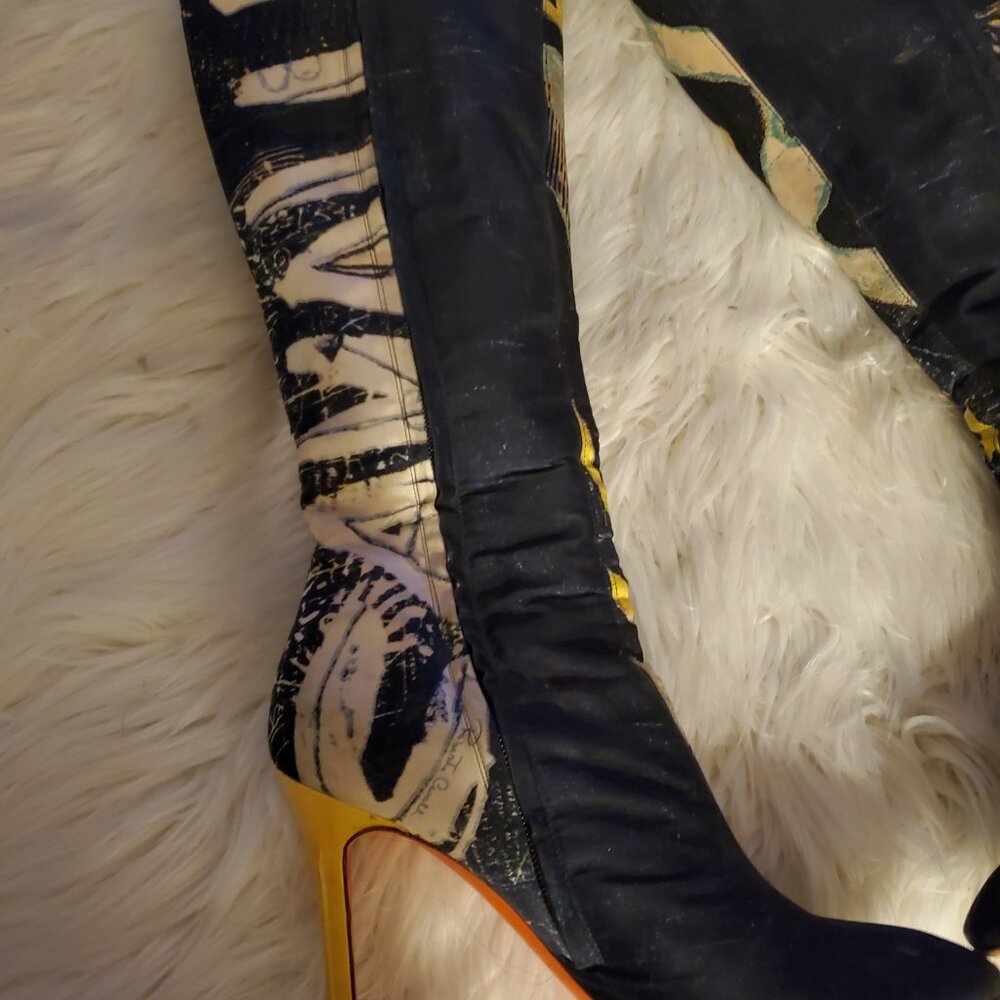 Roberto Cavalli  boots size 41 3818 0307L - Picture 2 of 9